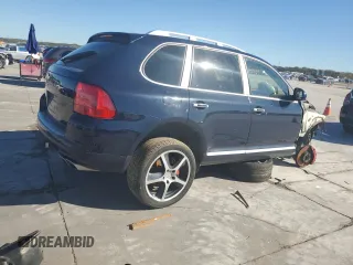 2005 Porsche Cayenne Turbo with VIN WP1AC29P35LA90093, listed as a Copart auction lot 85751494 with 0 mi miles and Salvage Title. Bid and sale history available at carsss.com. Image 3.