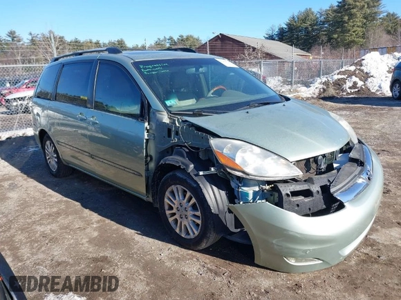 2009 Toyota Sienna XLE with VIN 5TDZK22C99S267314, listed as a IAAI auction lot 41434638 with 163,160 mi miles and . Bid and sale history available at DreamBid. Image 1.