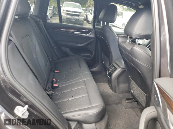 2024 BMW X3 sDrive30i with VIN 5UX43DP01R9V58548, listed as a Copart auction lot 47948765 with 23,363 mi miles and Salvage Title. Bid and sale history available at DreamBid. Image 10.