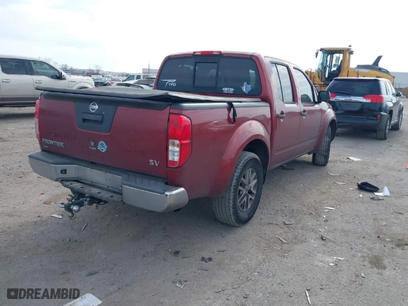 2014 Nissan Frontier SV with VIN 1N6AD0ER7EN718006, listed as a IAAI auction lot 41282698 with 257,982 mi miles. Bid and sale history available at carsss.com. Image 4.