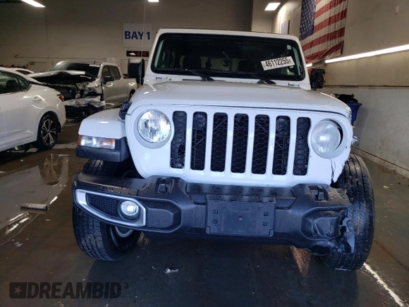 2023 Jeep Gladiator Sport с VIN 1C6HJTAG3PL571060, выставлен на аукционе Copart как лот 46112255 с пробегом 23 352 миль миль и Списание • Salvage title. История ставок и продаж доступна на DreamBid. Изображение 5.
