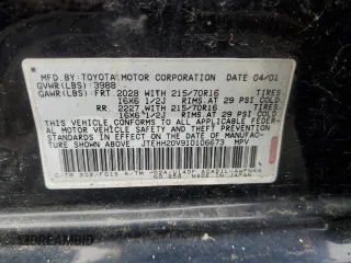2001 Toyota RAV4 с VIN JTEHH20V910106673, выставлен на аукционе Copart как лот 57728225 с пробегом 195 323 миль миль и Чистый • Clean title. История ставок и продаж доступна на DreamBid. Изображение 13.