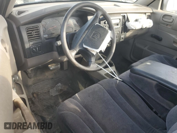 2002 Dodge Dakota with VIN 1B7FL16X22S676436, listed as a Copart auction lot 78075154 with 125,518 mi miles and Salvage Title. Bid and sale history available at DreamBid. Image 8.