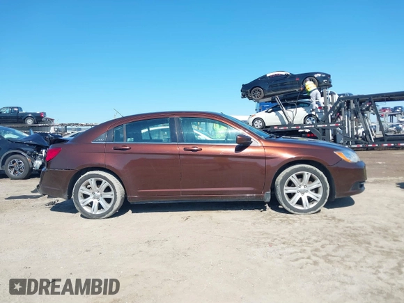 2013 Chrysler 200 Touring with VIN 1C3CCBBB9DN550812, listed as a IAAI auction lot 41677254 with 172,873 mi miles and . Bid and sale history available at carsss.com. Image 13.