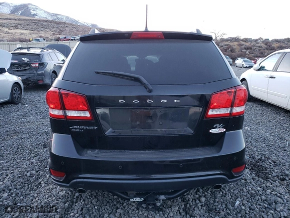 2016 Dodge Journey R/T with VIN 3C4PDDEG8GT117032, listed as a Copart auction lot 89250015 with 150,825 mi miles and Salvage Title. Bid and sale history available at carsss.com. Image 6.