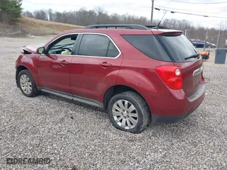 2010 Chevrolet Equinox LT w/2LT with VIN 2CNALPEW0A6239697, listed as a IAAI auction lot 41731391 with 127,981 mi miles. Bid and sale history available at carsss.com. Image 3.