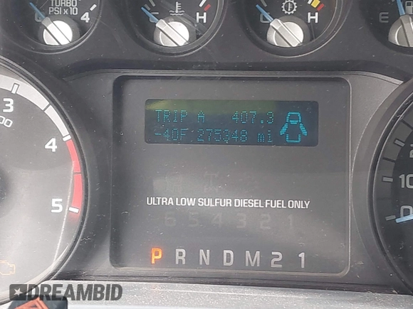 2012 Ford F-250 XL with VIN 1FT7W2BT0CEB41304, listed as a IAAI auction lot 41912853 with 275,348 mi miles and . Bid and sale history available at DreamBid. Image 15.