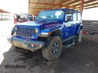 2020 Jeep Wrangler Unlimited Rubicon z VIN 1C4HJXFG1LW234257, wystawiony jako IAAI lot #42269173 z przebiegiem 44 335 mil mil oraz . Historia ofert i sprzedaży dostępna na DreamBid. Obrazek 18.