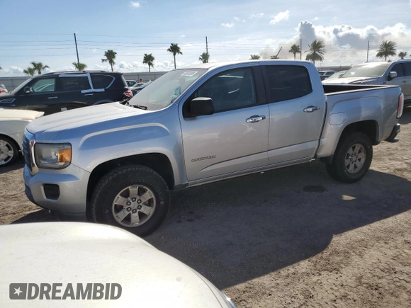 2016 GMC Canyon 2WD with VIN 1GTG5BE30G1309566, listed as a Copart auction lot 75202304 with 0 mi miles and Salvage Title. Bid and sale history available at carsss.com. Image 1.