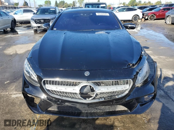 2017 Mercedes-Benz S 550 with VIN WDDXJ8FB7HA027727, listed as a Copart auction lot 45542445 with 82,194 mi miles and Salvage title. Bid and sale history available at DreamBid. Image 5.