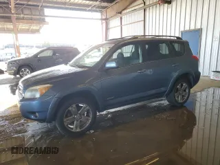 2008 Toyota RAV4 Sport with VIN JTMBK32V486047120, listed as a Copart auction lot 44436455 with 190,085 mi miles and Salvage Title. Bid and sale history available at carsss.com. Image 1.