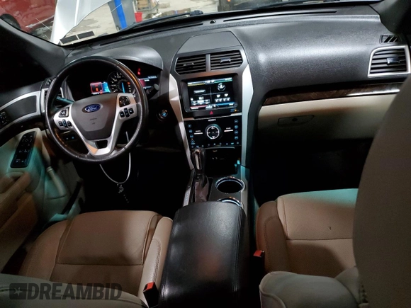 2012 Ford Explorer Limited with VIN 1FMHK8F83CGA94553, listed as a Copart auction lot 44381245 with 100,107 mi miles and Salvage Title. Bid and sale history available at DreamBid. Image 8.