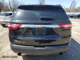 2018 Chevrolet Traverse LT Cloth with VIN 1GNEVGKW6JJ116825, listed as a Copart auction lot 51906875 with 122,022 mi miles and Salvage Title. Bid and sale history available at carsss.com. Image 6.