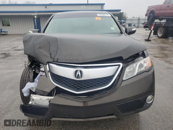 2014 Acura RDX Tech Pkg with VIN 5J8TB3H53EL008531, listed as a Copart auction lot 48580315 with 94,179 mi miles and Salvage Title. Bid and sale history available at carsss.com. Image 5.
