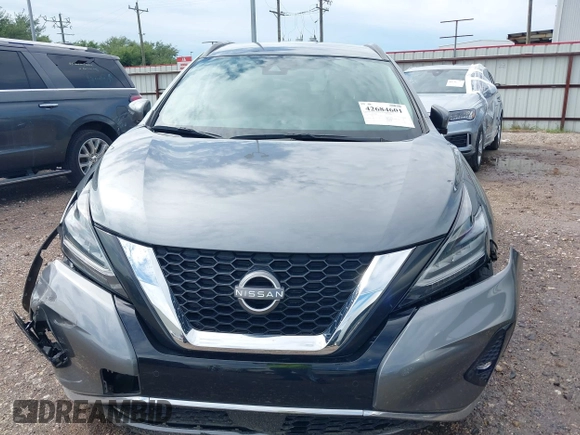 2023 Nissan Murano SV z VIN 5N1AZ2BJ6PC140912, wystawiony jako IAAI lot #42684601 z przebiegiem 52 272 mil mil oraz . Historia ofert i sprzedaży dostępna na DreamBid. Obrazek 13.
