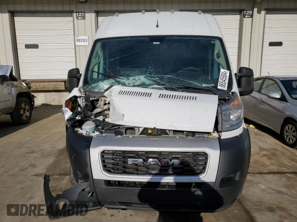 2019 Ram ProMaster Cargo with VIN 3C6TRVCGXKE539381, listed as a Copart auction lot 86545504 with 271,447 mi miles and Non Repairable. Bid and sale history available at DreamBid. Image 5.