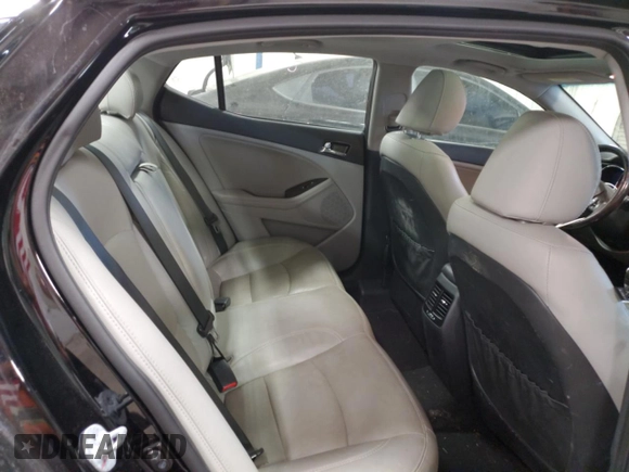 2013 Kia Optima EX z VIN 5XXGN4A73DG144469, wystawiony jako Copart lot #49736045 z przebiegiem 154 259 mil mil oraz Szkoda całkowita • Salvage title. Historia ofert i sprzedaży dostępna na DreamBid. Obrazek 10.