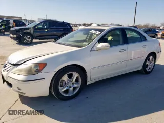 2005 Acura RL with VIN JH4KB16535C009730, listed as a Copart auction lot 48576345 with 121,020 mi miles and Salvage Title. Bid and sale history available at carsss.com. Image 1.