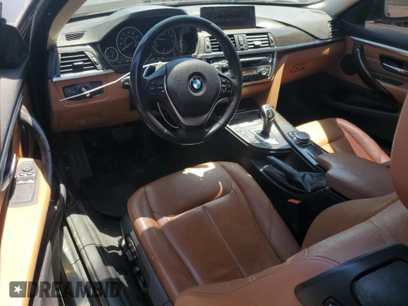2014 BMW 4 Series 428i with VIN WBA3N3C57EF712370, listed as a Copart auction lot 63108215 with 151,779 mi miles and Salvage title. Bid and sale history available at DreamBid. Image 8.
