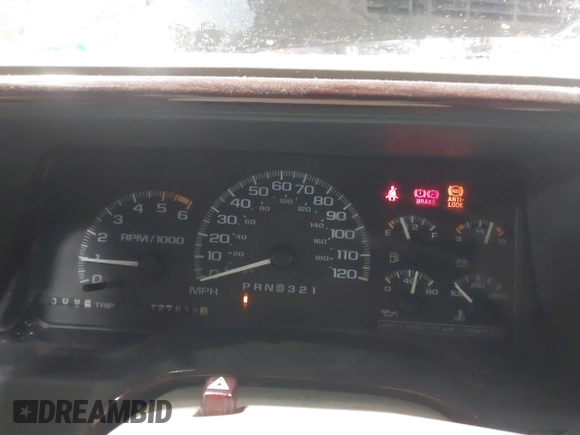 1999 Cadillac Escalade z VIN 1GYEK13R6XR404534, wystawiony jako IAAI lot #41391379 z przebiegiem 127 612 mil mil oraz . Historia ofert i sprzedaży dostępna na DreamBid. Obrazek 7.