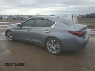 2018 Infiniti Q50 Sport z VIN JN1EV7AP5JM358123, wystawiony jako Copart lot #55940025 z przebiegiem 81 503 mil mil oraz Szkoda całkowita • Salvage title. Historia ofert i sprzedaży dostępna na DreamBid. Obrazek 2.