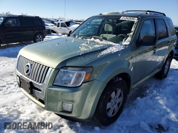 2009 Mercury Mariner with VIN 4M2CU91G29KJ09086, listed as a Copart auction lot 41342835 with 200,207 mi miles and Clean title. Bid and sale history available at DreamBid. Image 1.