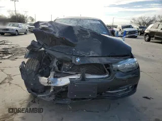 2017 BMW 3 Series 330i with VIN WBA8B9C54HK676408, listed as a Copart auction lot 87672795 with Not Provided miles and Salvage Title. Bid and sale history available at carsss.com. Image 5.