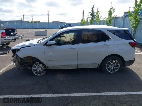 2024 Chevrolet Equinox LT with VIN 3GNAXUEG3RS215950, listed as a IAAI auction lot 42085571 with 24,145 mi miles and . Bid and sale history available at DreamBid. Image 15.