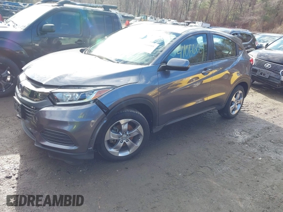 2021 Honda HR-V LX with VIN 3CZRU6H35MM707234, listed as a IAAI auction lot 41066081 with 60,091 mi miles. Bid and sale history available at carsss.com. Image 16.