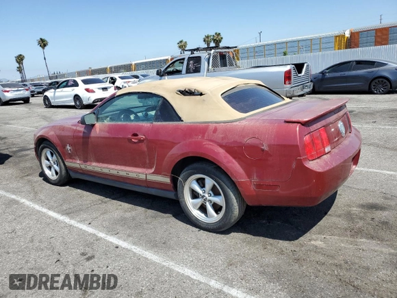 2007 Ford Mustang Deluxe with VIN 1ZVFT84N575271099, listed as a Copart auction lot 59233515 with 214,628 mi miles and Clean title. Bid and sale history available at DreamBid. Image 2.