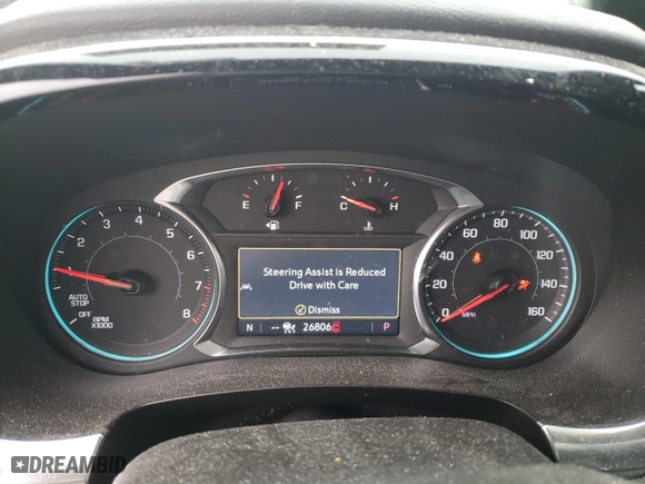 2023 Chevrolet Traverse RS with VIN 1GNEVJKW7PJ239944, listed as a Copart auction lot 43608455 with 26,806 mi miles and Salvage Title. Bid and sale history available at carsss.com. Image 9.