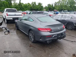 2023 Mercedes-Benz C 43 AMG with VIN W1KWJ6EB3PG118300, listed as a IAAI auction lot 42231738 with 43,304 mi miles and . Bid and sale history available at DreamBid. Image 3.