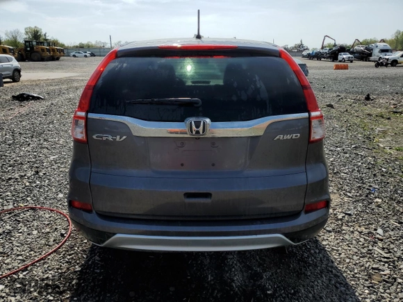 2015 Honda CR-V EX with VIN 5J6RM4H50FL037716, listed as a Copart auction lot 54850375 with 98,312 mi miles and Salvage Title. Bid and sale history available at DreamBid. Image 6.