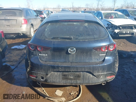 2020 Mazda Mazda3 Hatchback with VIN JM1BPALMXL1175377, listed as a IAAI auction lot 41313976 with 54,592 mi miles. Bid and sale history available at carsss.com. Image 16.