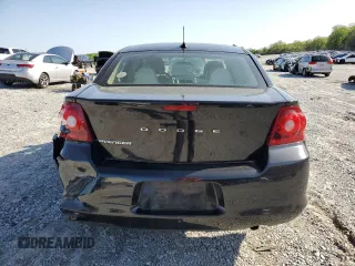 2013 Dodge Avenger SE with VIN 1C3CDZAB1DN512210, listed as a Copart auction lot 52463255 with 138,225 mi miles and Salvage Title. Bid and sale history available at carsss.com. Image 6.