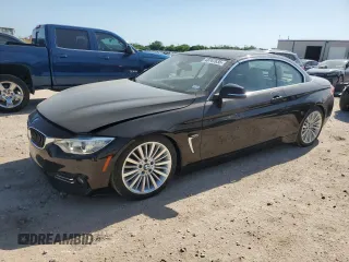 2016 BMW 4 Series 435i z VIN WBA3T3C55G5A41301, wystawiony jako Copart lot #48747635 z przebiegiem 92 855 mil mil oraz Czysty tytuł • Clean title. Historia ofert i sprzedaży dostępna na DreamBid. Obrazek 1.