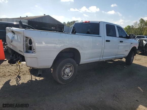 2022 Ram 2500 Tradesman with VIN 3C6UR5HJXNG191955, listed as a Copart auction lot 53498065 with 180,150 mi miles and Salvage Title. Bid and sale history available at carsss.com. Image 3.