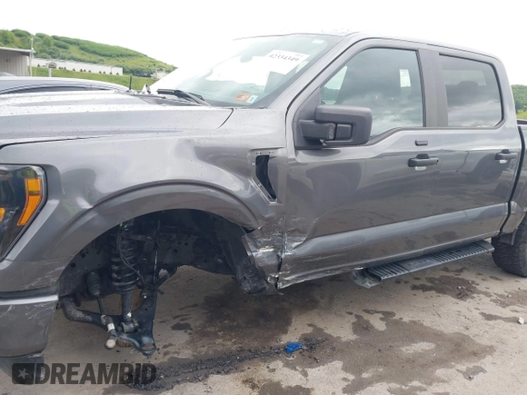 2023 Ford F-150 XL with VIN 1FTFW1E58PFA85521, listed as a IAAI auction lot 42334349 with 39,356 mi miles and . Bid and sale history available at DreamBid. Image 6.