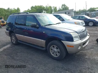 2005 Mercury Mountaineer with VIN 4M2ZU86E65UJ08887, listed as a IAAI auction lot 42830024 with 112,479 mi miles and . Bid and sale history available at DreamBid. Image 1.