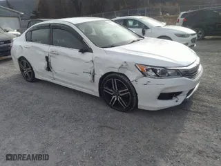 2017 Honda Accord Sedan Sport SE with VIN 1HGCR2F17HA049220, listed as a IAAI auction lot 41640023 with NaN miles. Bid and sale history available at carsss.com. Image 1.