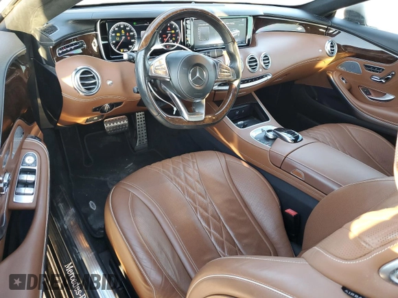 2017 Mercedes-Benz S 550 with VIN WDDXK8CB6HA021306, listed as a Copart auction lot 80687004 with 43,878 mi miles and Non Repairable. Bid and sale history available at DreamBid. Image 8.