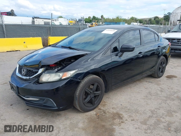2014 Honda Civic Sedan LX with VIN 19XFB2F57EE206630, listed as a IAAI auction lot 42114435 with 188,468 mi miles. Bid and sale history available at carsss.com. Image 17.