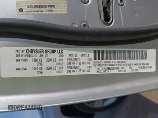 2013 Jeep Patriot Sport with VIN 1C4NJRBB0DD274948, listed as a IAAI auction lot 42330763 with 142,705 mi miles and . Bid and sale history available at DreamBid. Image 9.