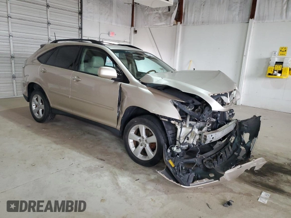 2004 Lexus RX 330 with VIN 2T2HA31U24C011981, listed as a Copart auction lot 48028455 with 194,457 mi miles and Salvage Title. Bid and sale history available at carsss.com. Image 4.