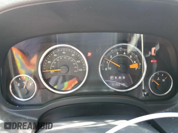 2017 Jeep Compass Latitude with VIN 1C4NJDEB9HD127855, listed as a Copart auction lot 56699735 with 119,046 mi miles and Salvage title. Bid and sale history available at DreamBid. Image 9.