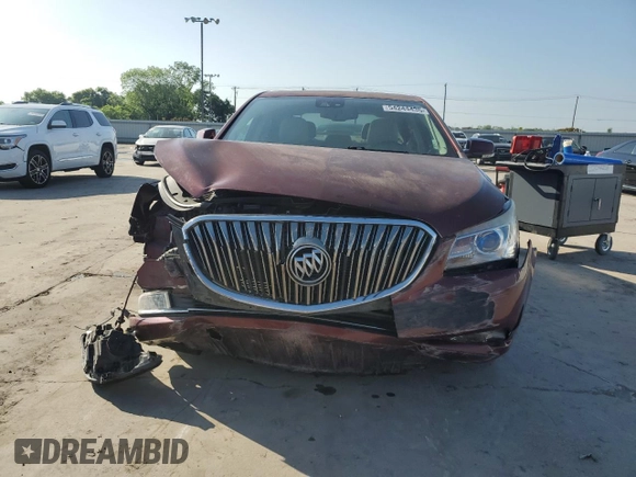 2016 Buick LaCrosse Leather with VIN 1G4GB5G38GF177016, listed as a Copart auction lot 54244435 with Not Provided miles and Salvage Title. Bid and sale history available at DreamBid. Image 5.