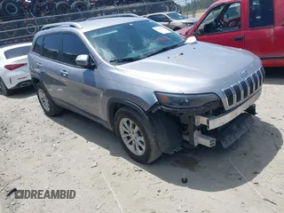 2020 Jeep Cherokee Latitude with VIN 1C4PJLCB6LD582449, listed as a IAAI auction lot 42149389 with 121,499 mi miles and . Bid and sale history available at DreamBid. Image 1.