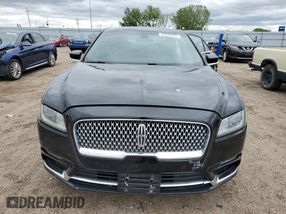 2018 Lincoln Continental Reserve with VIN 1LN6L9NP2J5601115, listed as a Copart auction lot 57074235 with 104,696 mi miles and Salvage title. Bid and sale history available at DreamBid. Image 5.