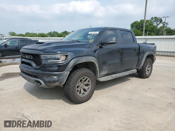 2024 Ram 1500 TRX with VIN 1C6SRFU97RN170325, listed as a Copart auction lot 57337934 with 8,617 mi miles and Clean Title. Bid and sale history available at carsss.com. Image 1.