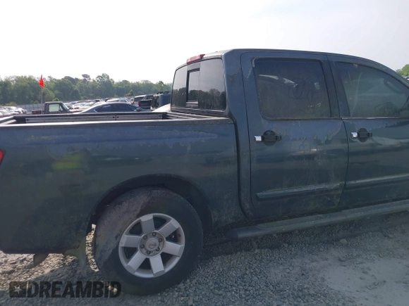 2004 Nissan Titan LE with VIN 1N6AA07A84N549757, listed as a IAAI auction lot 42083786 with 313,053 mi miles and . Bid and sale history available at DreamBid. Image 6.